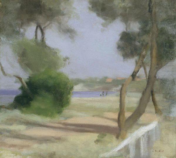 Clarice Beckett Beaumaris Foreshore oil painting picture